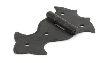 From The Anvil's Beeswax Ornate Hinges (pair); #finish_beeswax