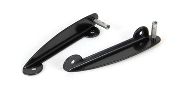 From The Anvil's Black Spare Fixings for Letter Plate Cover (pair); #finish_black