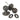 From The Anvil's Beeswax Round Mortice/Rim Knob Set; #finish_beeswax