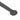 From The Anvil's Black Penny End Hinge Front (pair); #finish_black