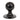 From The Anvil's Black Round Mortice/Rim Knob Set; #finish_black