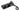 From The Anvil's Black Monkeytail Lever Bathroom Door Handles; #finish_black