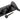 From The Anvil's Black Monkeytail Lever Bathroom Door Handles; #finish_black