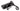 From The Anvil's Black Monkeytail Lever Bathroom Door Handles; #finish_black