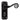 From The Anvil's Black Monkeytail Lever Bathroom Door Handles; #finish_black