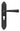 From The Anvil's Beeswax Gothic Lever Euro Lock Door Handles; #finish_beeswax