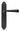 From The Anvil's Beeswax Gothic Lever Latch Door Handles; #finish_beeswax