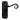 From The Anvil's Black Monkeytail Lever Latch Door Handles; #finish_black