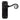From The Anvil's Black Monkeytail Lever Latch Door Handles; #finish_black