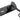 From The Anvil's Black Monkeytail Lever Lock Door Handles; #finish_black