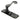 From The Anvil's Black Monkeytail Lever Lock Door Handles; #finish_black