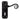 From The Anvil's Black Monkeytail Lever Lock Door Handles; #finish_black
