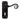From The Anvil's Black Monkeytail Lever Lock Door Handles; #finish_black