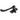From The Anvil's Black Handmade Peardrop Fastener; #finish_black