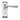 From The Anvil's Polished Chrome Reeded Lever Lock Door Handles; #finish_polished-chrome