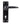 From The Anvil's Black Smooth Lever Lock Door Handles; #finish_black