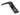 From The Anvil's Black Smooth Lever Lock Door Handles; #finish_black