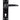 From The Anvil's Black Smooth Lever Lock Door Handles; #finish_black