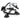 From The Anvil's Black Black Cast Thumblatch Set with Chain; #finish_black