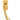 From The Anvil's Polished Brass Slim Peardrop Espag; #finish_polished-brass