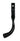 From The Anvil's Black 16mm Peardrop Espag; #finish_black