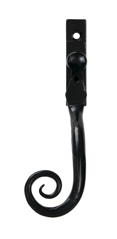 From The Anvil's Black 16mm Monkeytail Espag; #finish_black