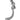 From The Anvil's Pewter Patina 16mm Peardrop Espag; #finish_pewter-patina