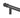 From The Anvil's Black Bar Pull Handle; #finish_black