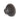 From The Anvil's Black Ribbed Cabinet Knob; #finish_black