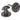 From The Anvil's Beeswax Round Thumbturn Set; #finish_beeswax