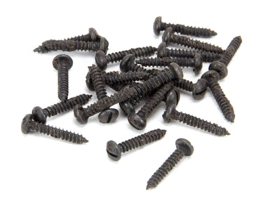 From The Anvil's Beeswax Round Head Screws (25); #finish_beeswax