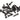 From The Anvil's Black Countersunk Screws (25); #finish_black