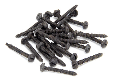 From The Anvil's Beeswax Round Head Screws (25); #finish_beeswax