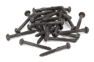 From The Anvil's Beeswax Round Head Screws (25); #finish_beeswax