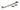 From The Anvil's Antique Pewter Monkeytail Stay; #finish_antique-pewter