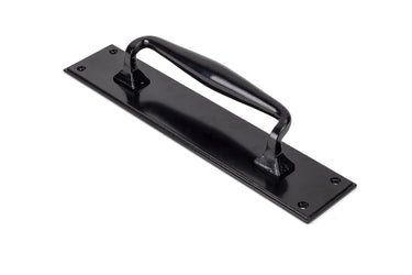 From The Anvil's Black Pull Handle on Backplate; #finish_black