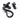 From The Anvil's Black Locking Shepherd's Crook Fastener; #finish_black