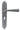 From The Anvil's Pewter Patina Gothic Lever Lock Door Handles; #finish_pewter-patina