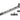 From The Anvil's Pewter Patina Shepherd's Crook Stay; #finish_pewter-patina