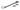 From The Anvil's Pewter Patina Shepherd's Crook Stay; #finish_pewter-patina