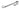 From The Anvil's Pewter Patina Shepherd's Crook Stay; #finish_pewter-patina