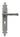 From The Anvil's Pewter Patina Tudor Lever Lock Door Handles; #finish_pewter-patina