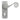 From The Anvil's Pewter Patina Monkeytail Lever Lock Door Handles; #finish_pewter-patina
