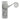 From The Anvil's Pewter Patina Monkeytail Lever Bathroom Door Handles; #finish_pewter-patina