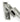 From The Anvil's Pewter Patina Locking Night-Vent Monkeytail Fastener; #finish_pewter-patina