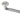 From The Anvil's Pewter Patina French Door Bolt; #finish_pewter-patina