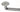 From The Anvil's Pewter Patina French Door Bolt; #finish_pewter-patina