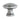 From The Anvil's Pewter Patina Hammered Cabinet Knob; #finish_pewter-patina