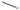 From The Anvil's Pewter Patina 12" Flush/Slide Door Bolt; #finish_pewter-patina