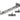 From The Anvil's Pewter Patina Monkeytail Stay; #finish_pewter-patina